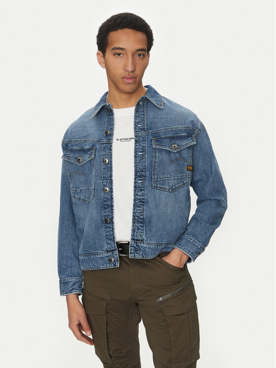 

Джинсовая куртка обычного кроя Dakota D23593-D536 H152 G-Star Raw, синий
