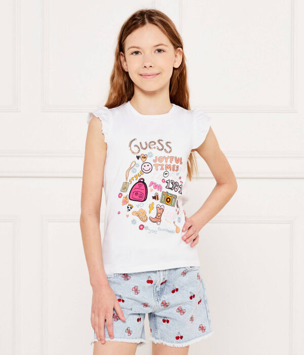

Блуза Regular fit Guess, белый