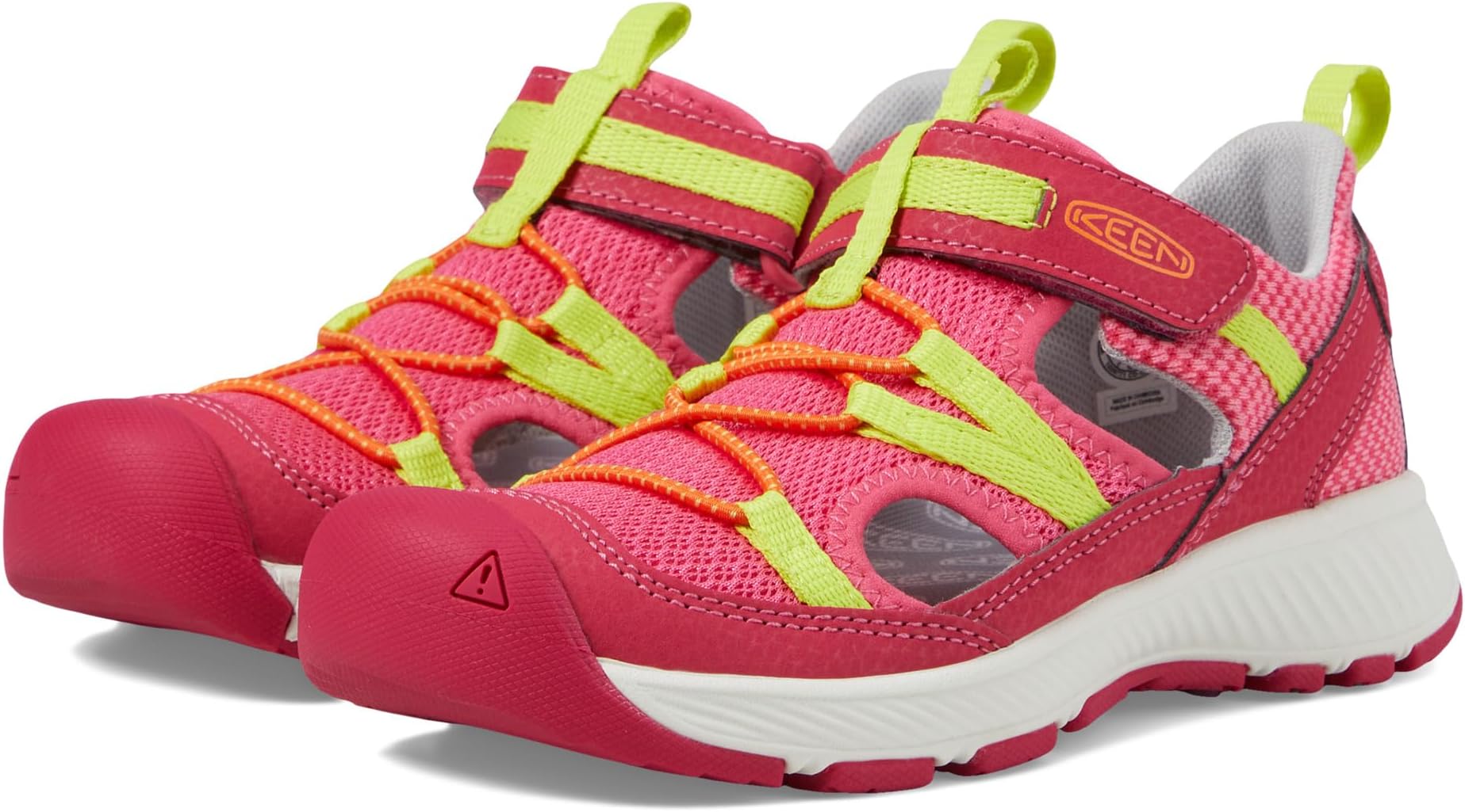 

Сандалии KEEN Kids Motozoa Sandal, цвет Jazzy/Evening Primrose