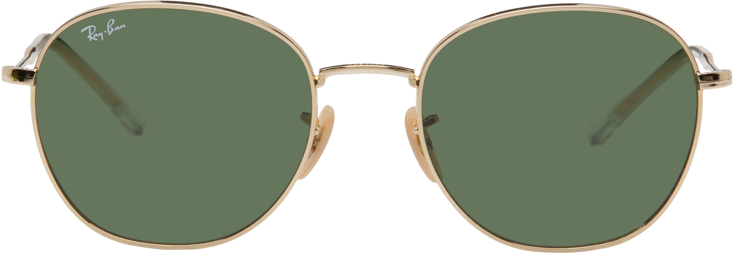 

Золотые солнцезащитные очки RB3809 Ray-Ban