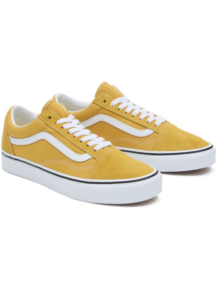 

Кроссовки на шнуровке Vans, желтый