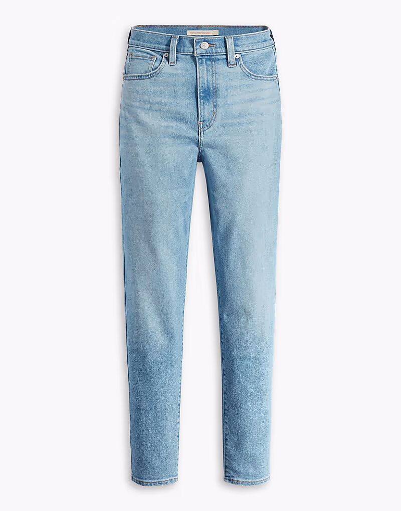 

Джинсы mom с высокой талией, светло-синие Levi'S