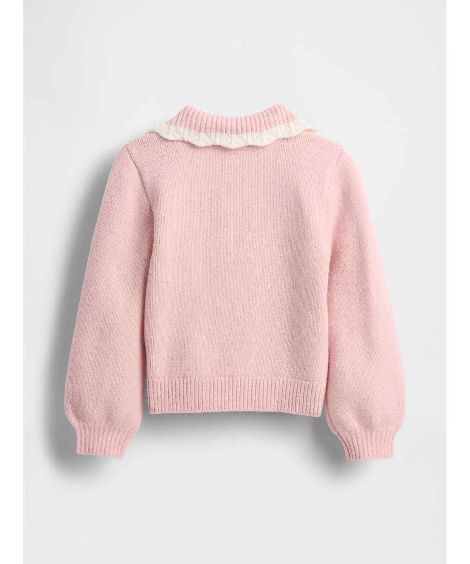 Свитер с воротником из кашемира (K)CashSoft (для малышей/младенцев) GAP, PURE_PINK — фото 3