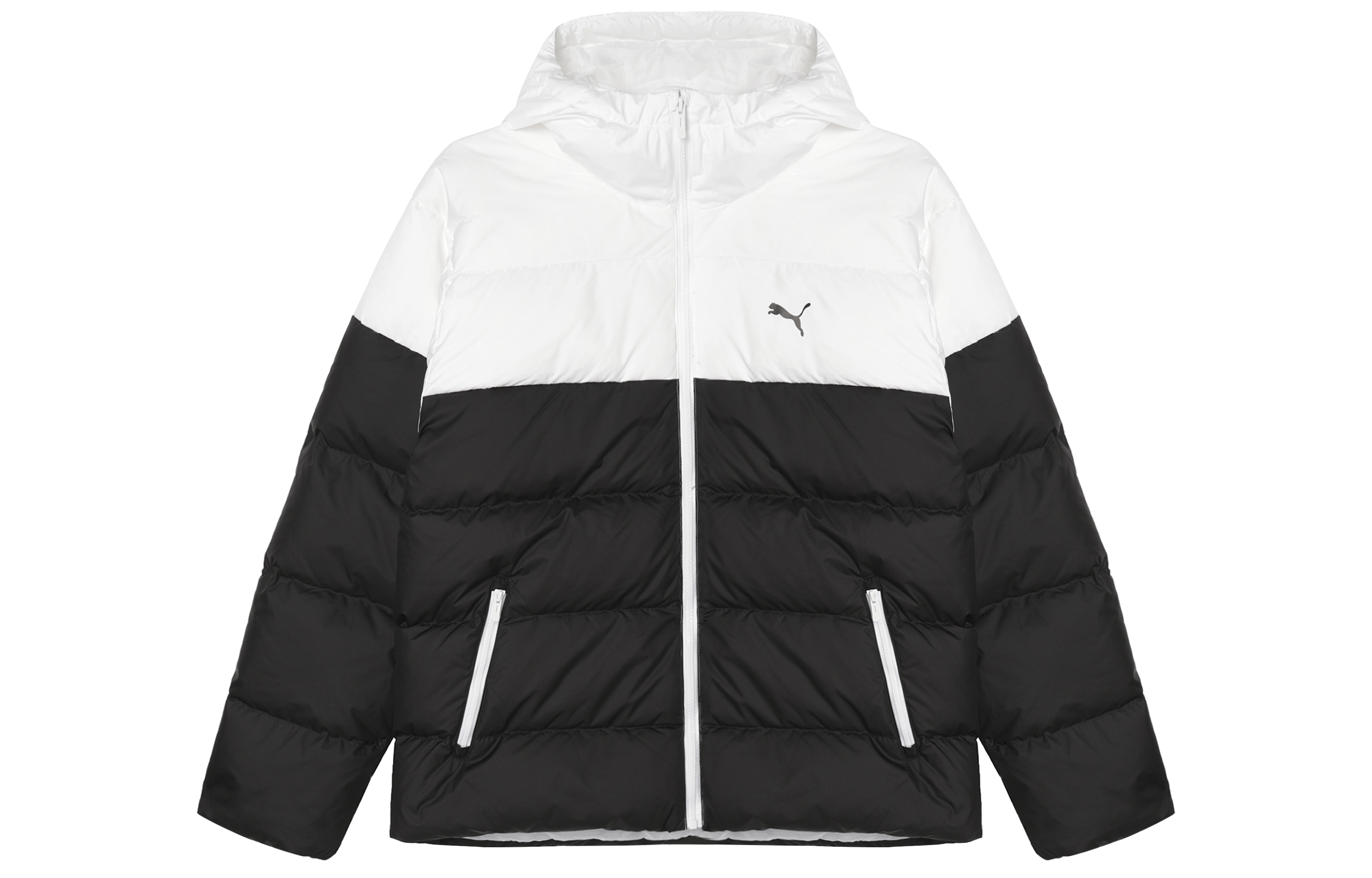 

PUMA Пуховик мужской черно-белый