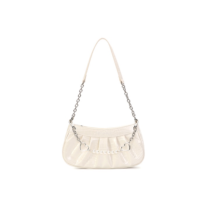 

VANWALK Сумка через плечо из искусственной кожи женская белая, Treasure Pearl Milk White