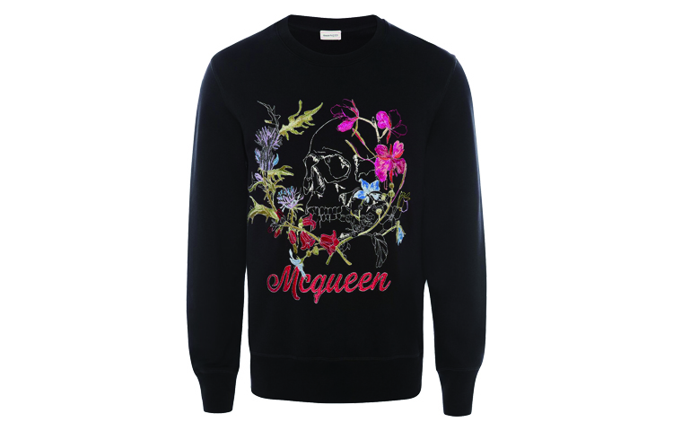 

Свитер мужской черный Alexander McQueen