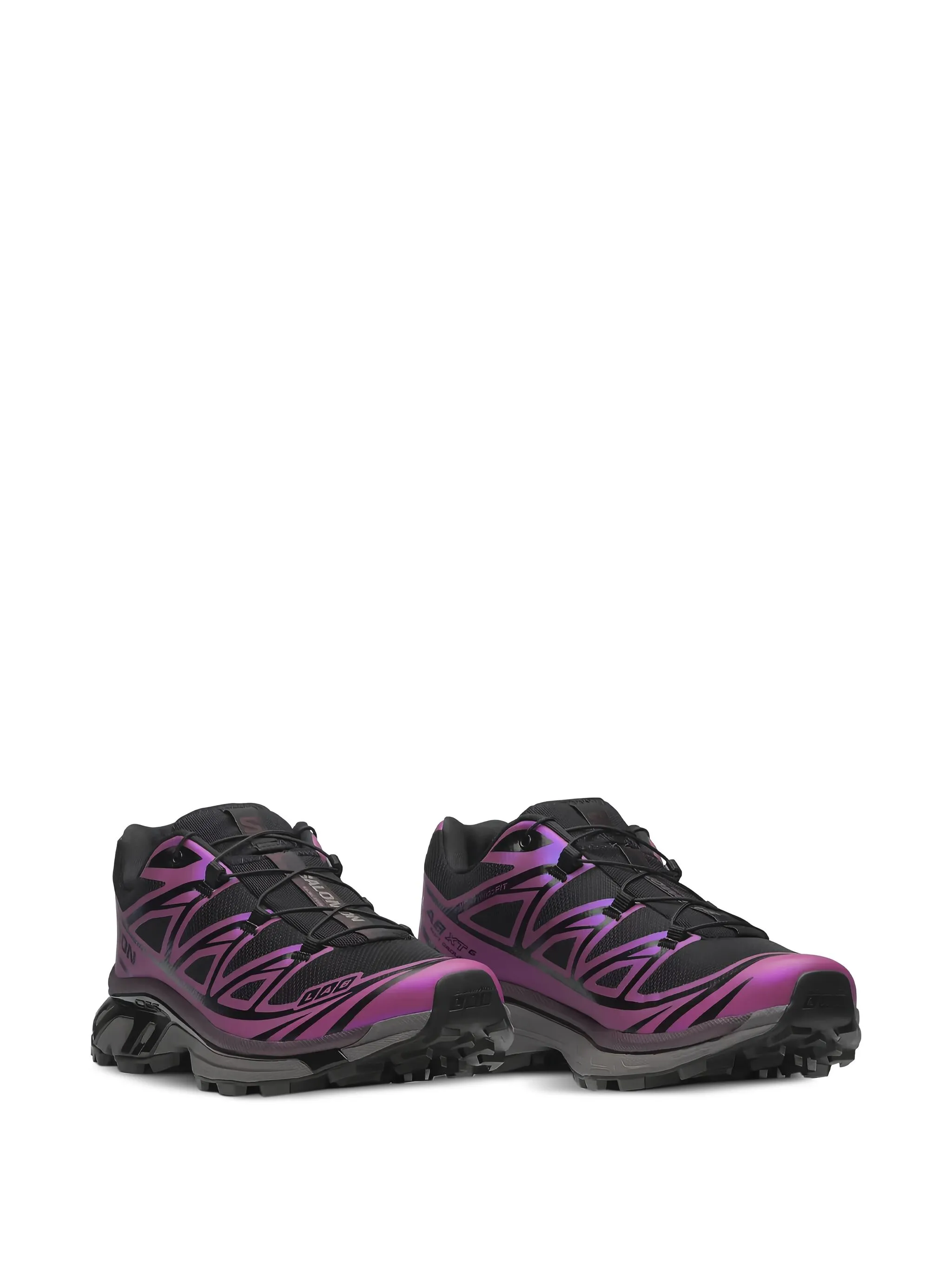 Кроссовки XT-6 Iridescent Black/Plum Perfect Salomon, черный — фото 2