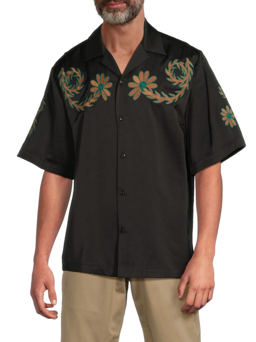 

Футболка с вышивкой Joe Jonas x Scotch Soda для кемпинга Scotch & Soda, черный