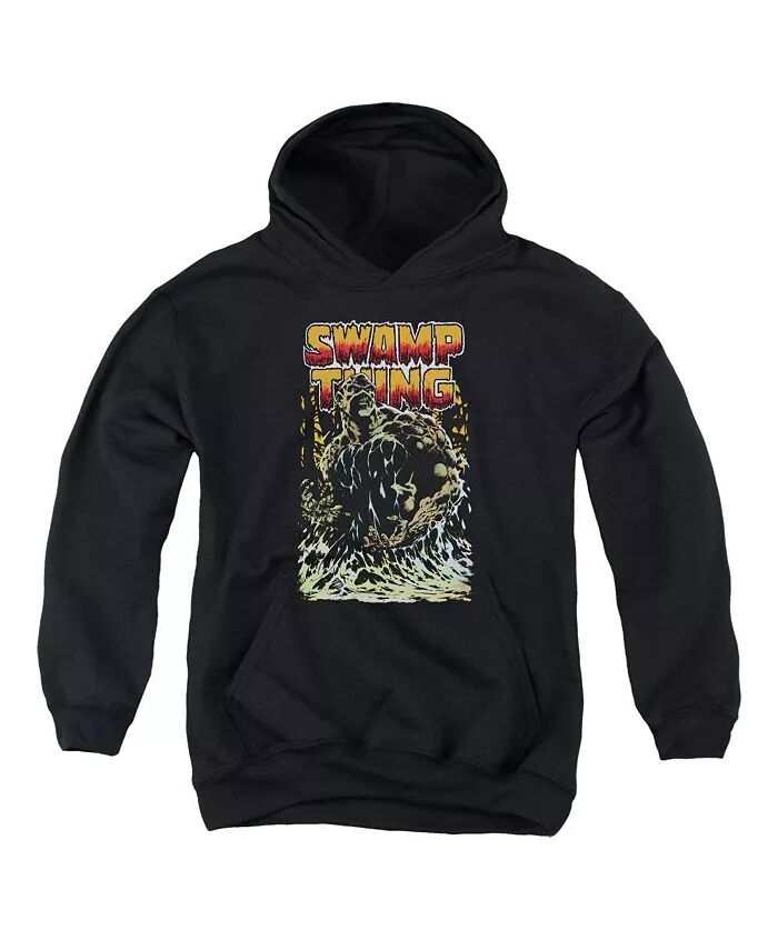 

Толстовка с капюшоном Boys of America Youth Swamp Thing Justice League, черный