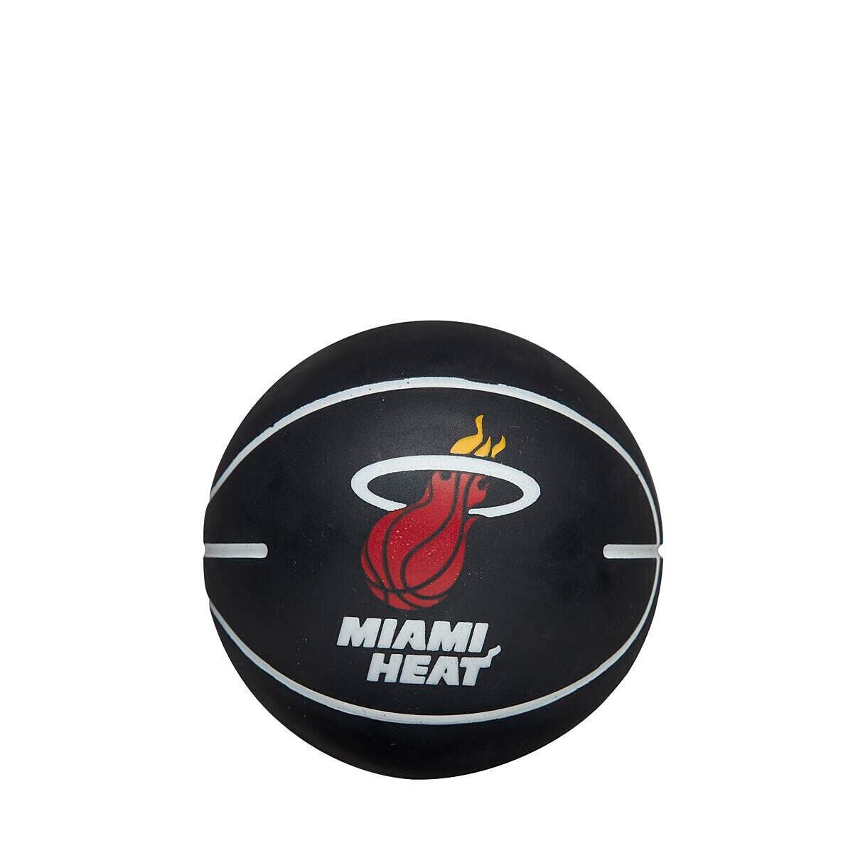 

NBA Dribbler Miami Heat микро баскетбольный мяч Wilson, цвет Miami Heat