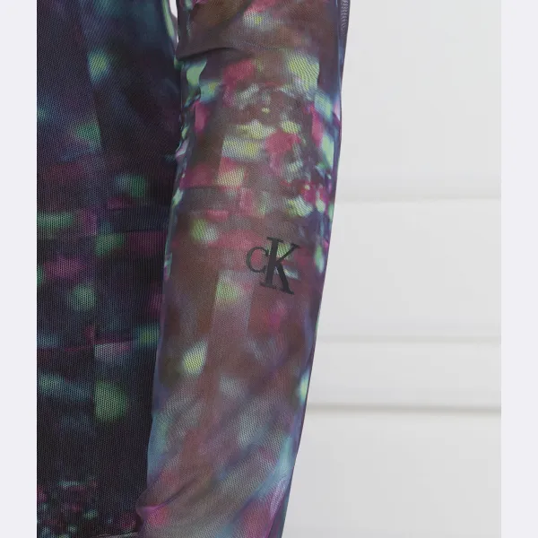 Блузка стандартного кроя Calvin Klein, мультиколор — фото 4