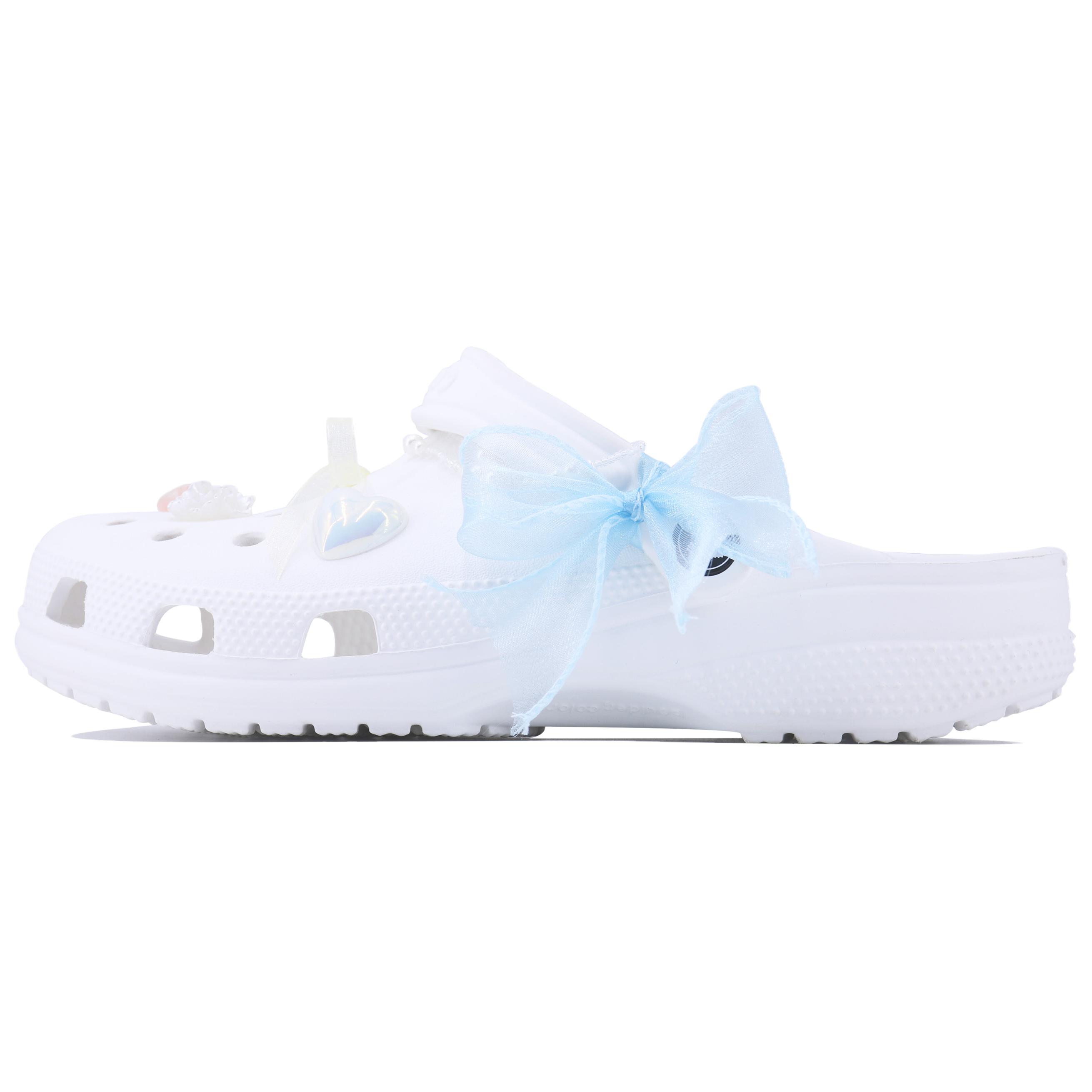 Crocs Классические сабо Cotton Candy SDS Clogs унисекс белые