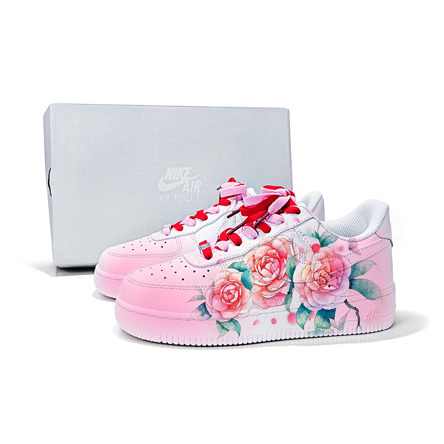 

Кроссовки Nike Air Force 1 Skateboarding Shoes Women's Low-top, белый