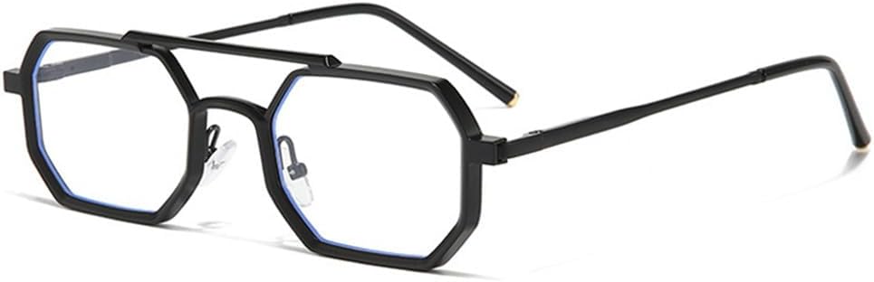 

Защитные солнцезащитные очки для мужчин и женщин | Линзы с двойной перемычкой и малым градиентом | Для вождения и занятий спортом на открытом воздухе generic, Black Clear