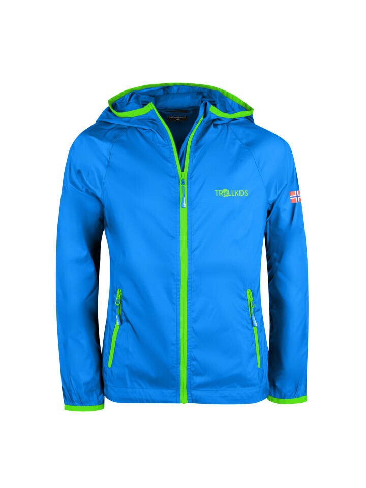 

Куртка Trollkids Fjell, цвет medium blue