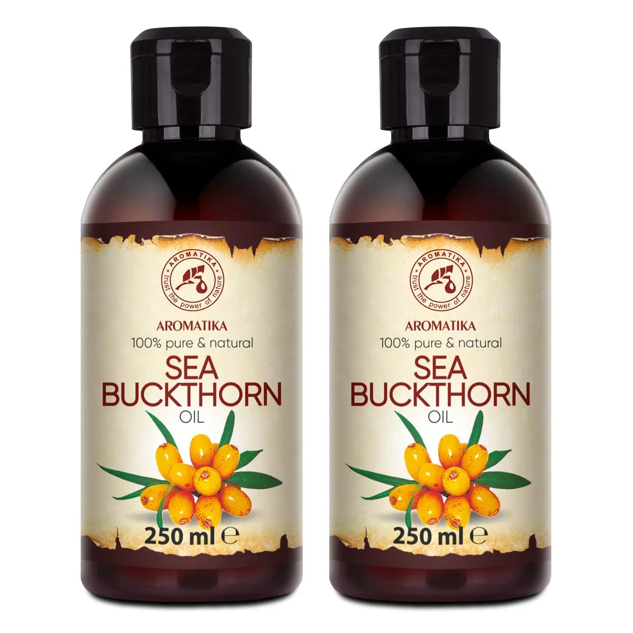 Набор облепихового масла 2 x 250 мл Aromatika Trust The Power Of Nature