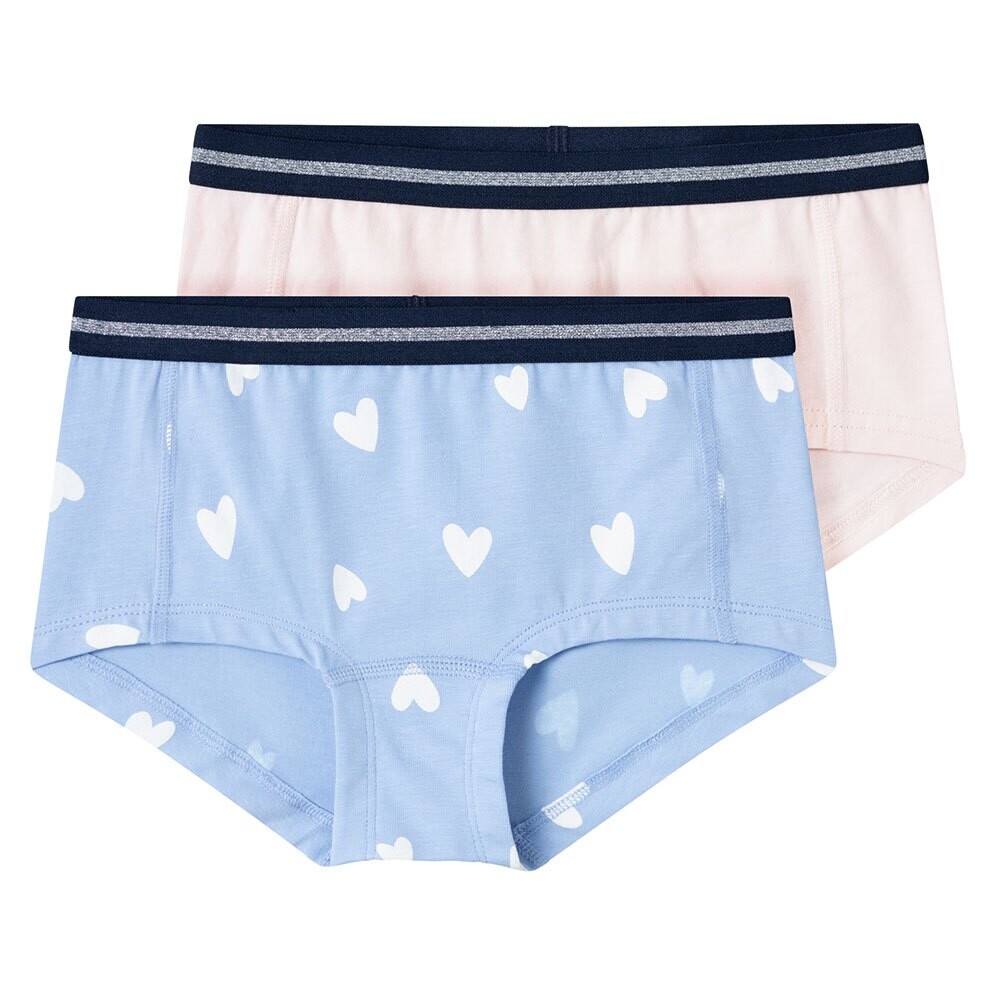 

Трусы Name It Hipster Serenity Heart 2 шт, разноцветный