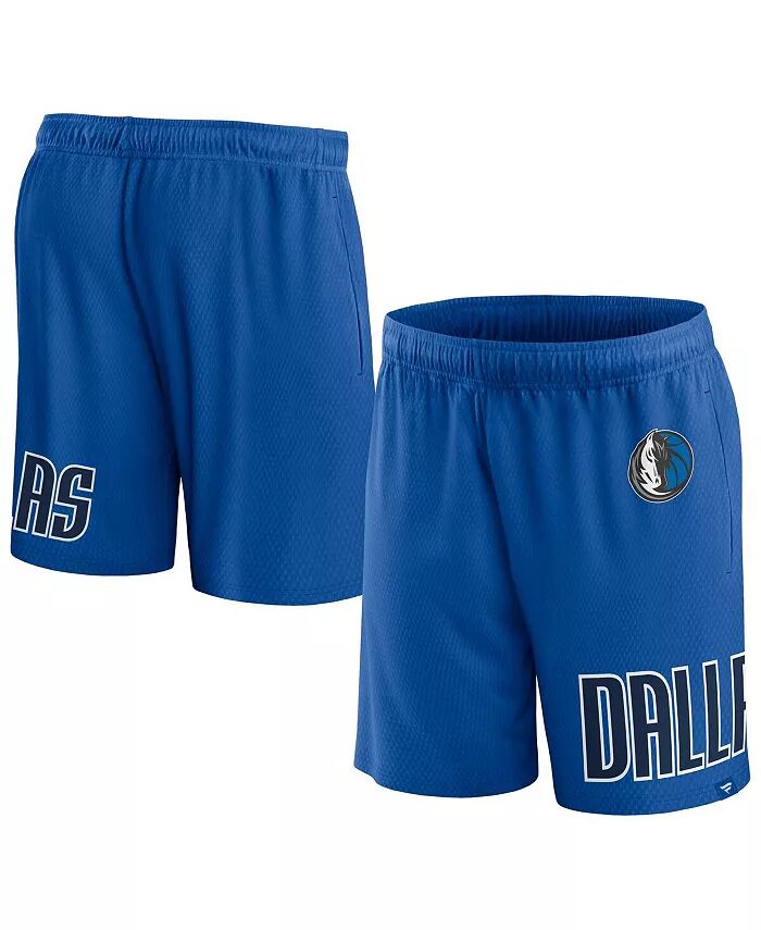 

Мужские шорты Royal Dallas Mavericks Free Throw Mesh Fanatics