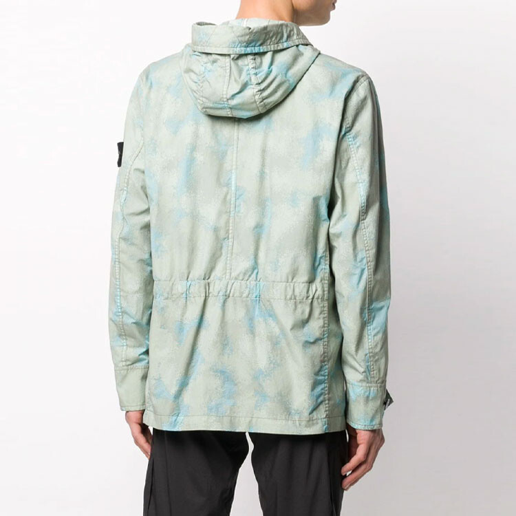 Куртка мужская зеленая Stone Island, зеленый — фото 3