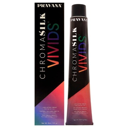 

Chromasilk Vivids дымчато-серебристая краска для волос унисекс, 3 унции, Pravana