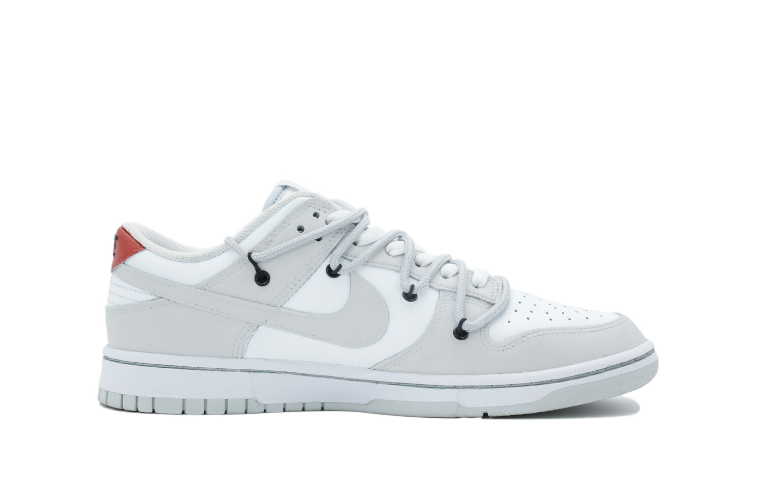 

Кроссовки Nike Dunk Skateboard Shoes Men Low-Top Gray White, Серый, Кроссовки Nike Dunk Skateboard Shoes Men Low-Top Gray White