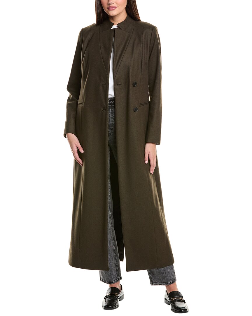 

Пальто AllSaints Sonnie из смеси шерсти и кашемира All Saints, зеленый