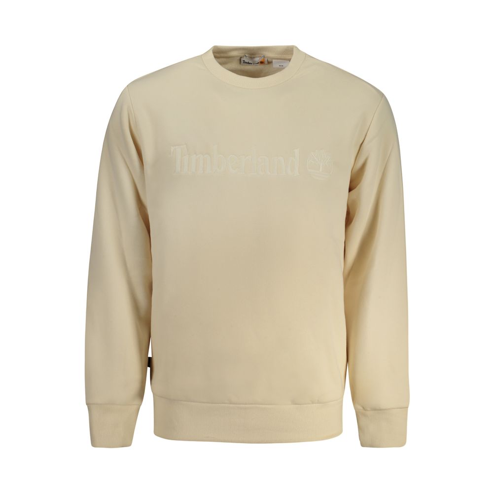 

Бежевый хлопковый мужской свитер Timberland