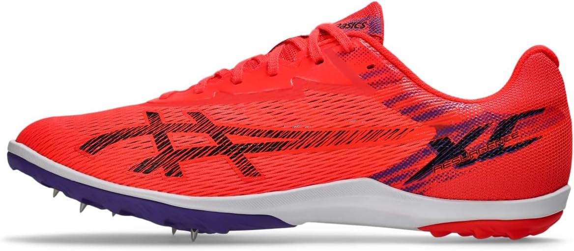 

Кроссовки для легкой атлетики ASICS Unisex Resurgence XC, черный/красный