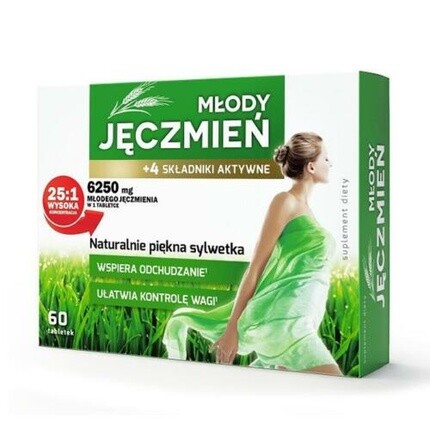 

Junge Gerste Młody Jęczmień 60 таблеток 6250 мг Colfarm, Зеленый, Junge Gerste Młody Jęczmień 60 таблеток 6250 мг Colfarm
