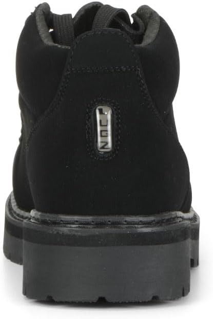 Мужские ботинки Lugz Strutt LX Moc Toe Retro Chukka Boot, черный — фото 3