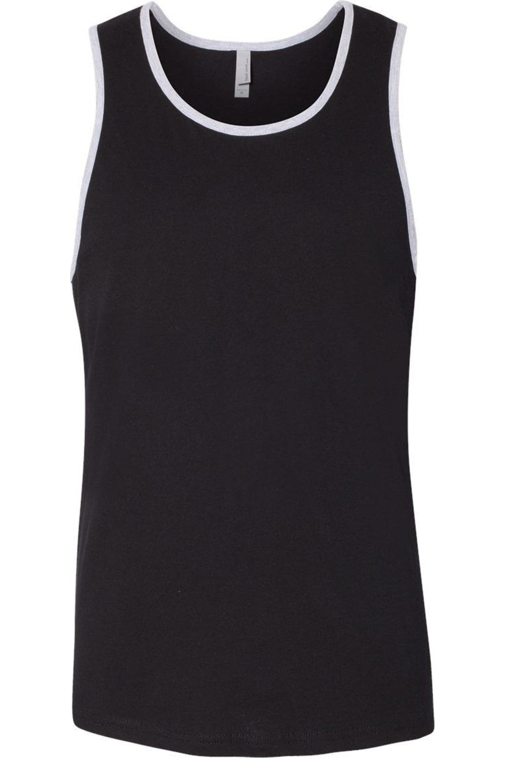 

Майка унисекс из хлопка Next Level Muscle, цвет black/ heather grey