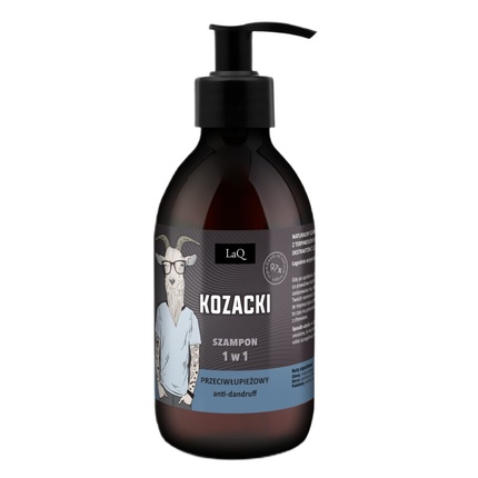 Kozio Z Klasa Шампунь 1 в 1 для жирных волос и перхоти 300 мл Laq