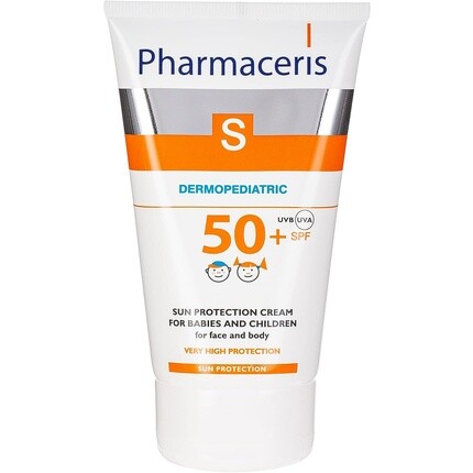 

Крем солнцезащитный детский Spf50 для лица и тела 125мл, Pharmaceris