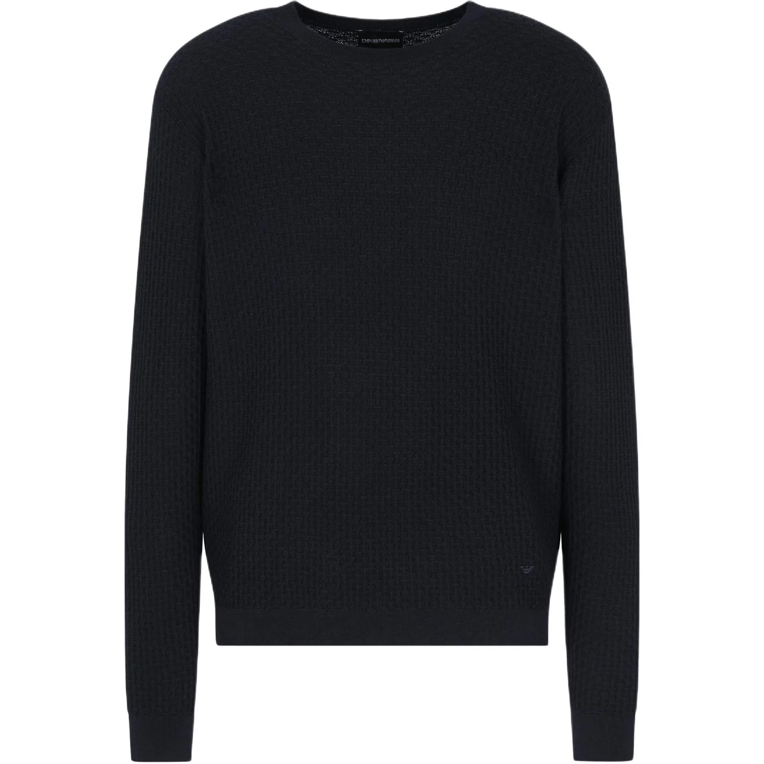 Джемпер с длинным рукавом EMPORIO ARMANI, синий