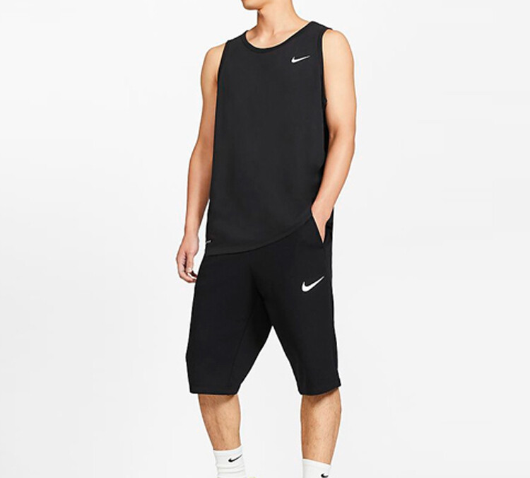 Повседневные шорты Dri-Fit для мужчин, черные Nike, черный — фото 3