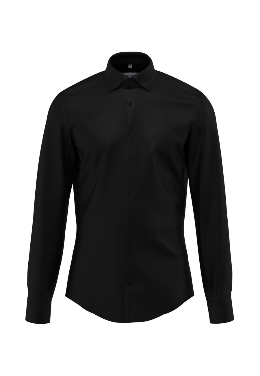 

Рубашка делового покроя Regular Fit SEIDENSTICKER, черный