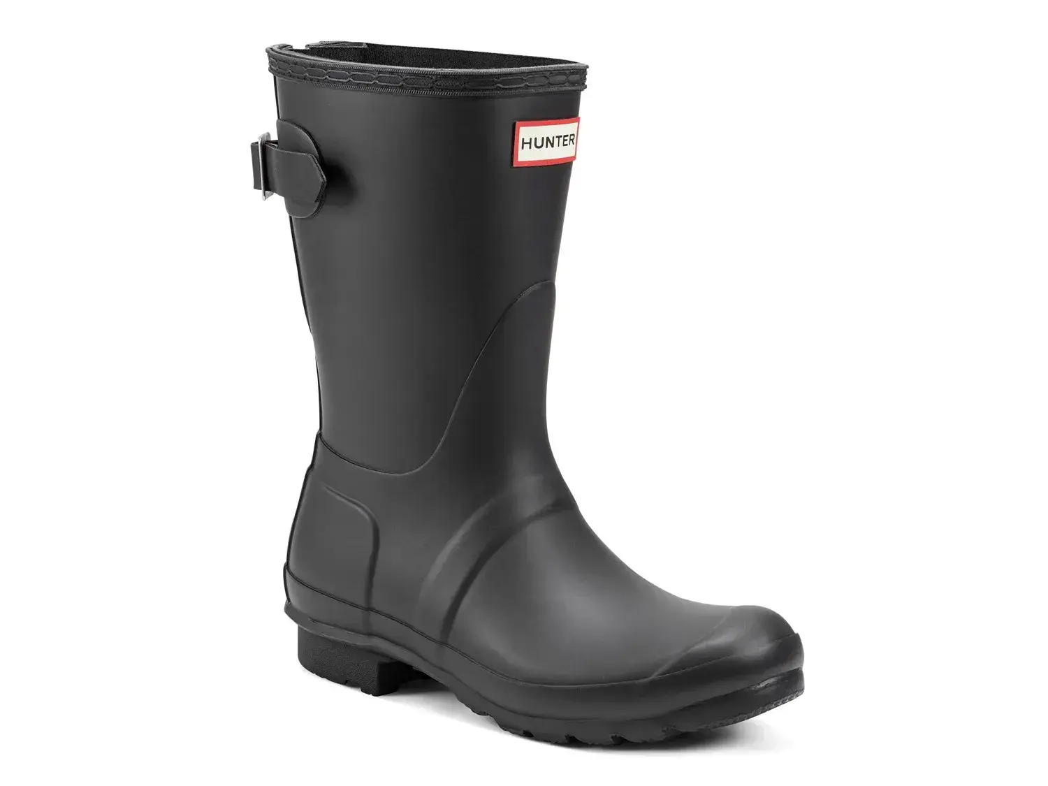 Ботинки женские Hunter Original Short Adjustable, черный