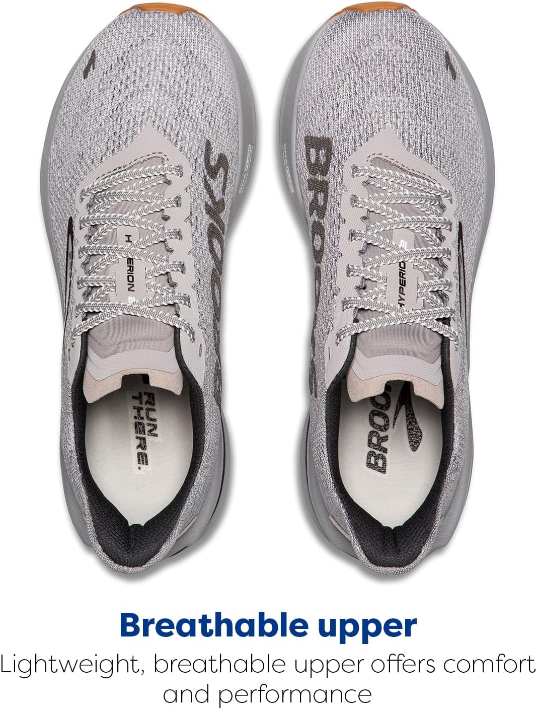 Мужские кроссовки для бега Brooks Hyperion 2 нейтральные, белый/черный — фото 4