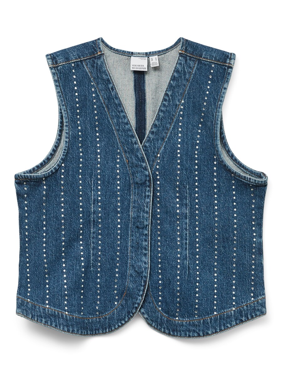 

Жилет VERO MODA VMCARLEY, синий деним
