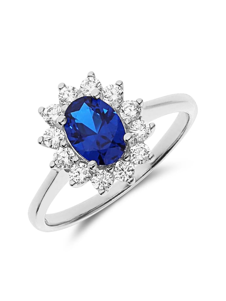 

Lucardi Овальное кольцо из серебра 925 пробы