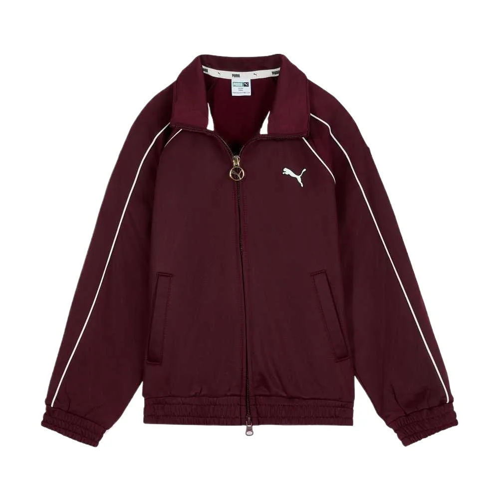 Детская куртка с лацканами PUMA, красный