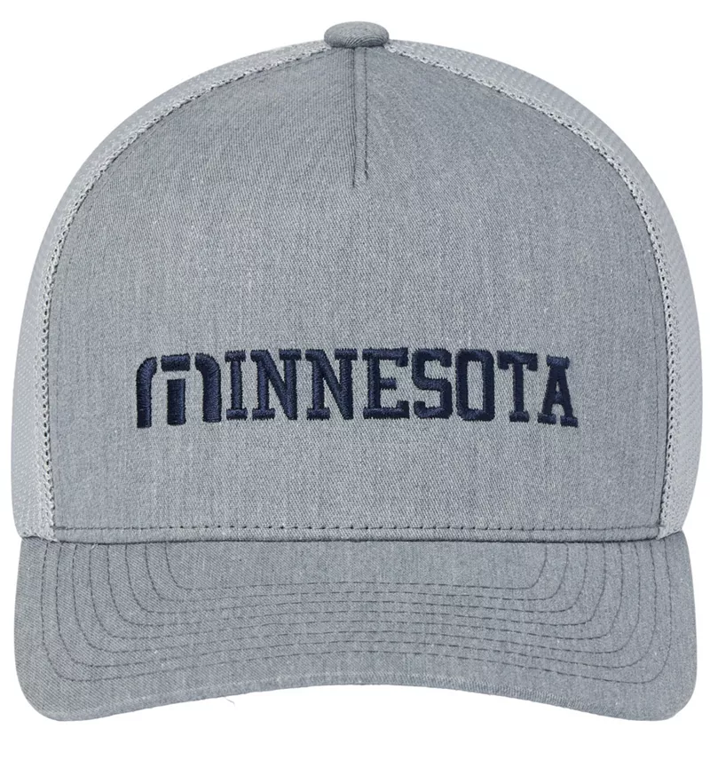 

Мужская кепка для гольфа TravisMathew Nice 2.0 MN State Fit, цвет Heather Grey