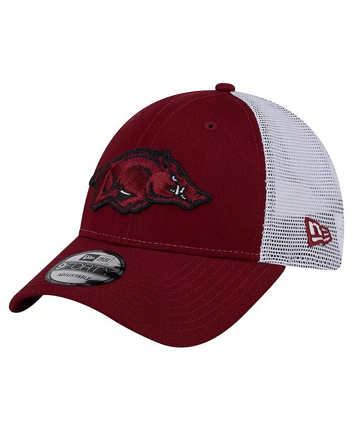 

Мужская регулируемая кепка Cardinal Arkansas Razorbacks Trucker 9FORTY New Era