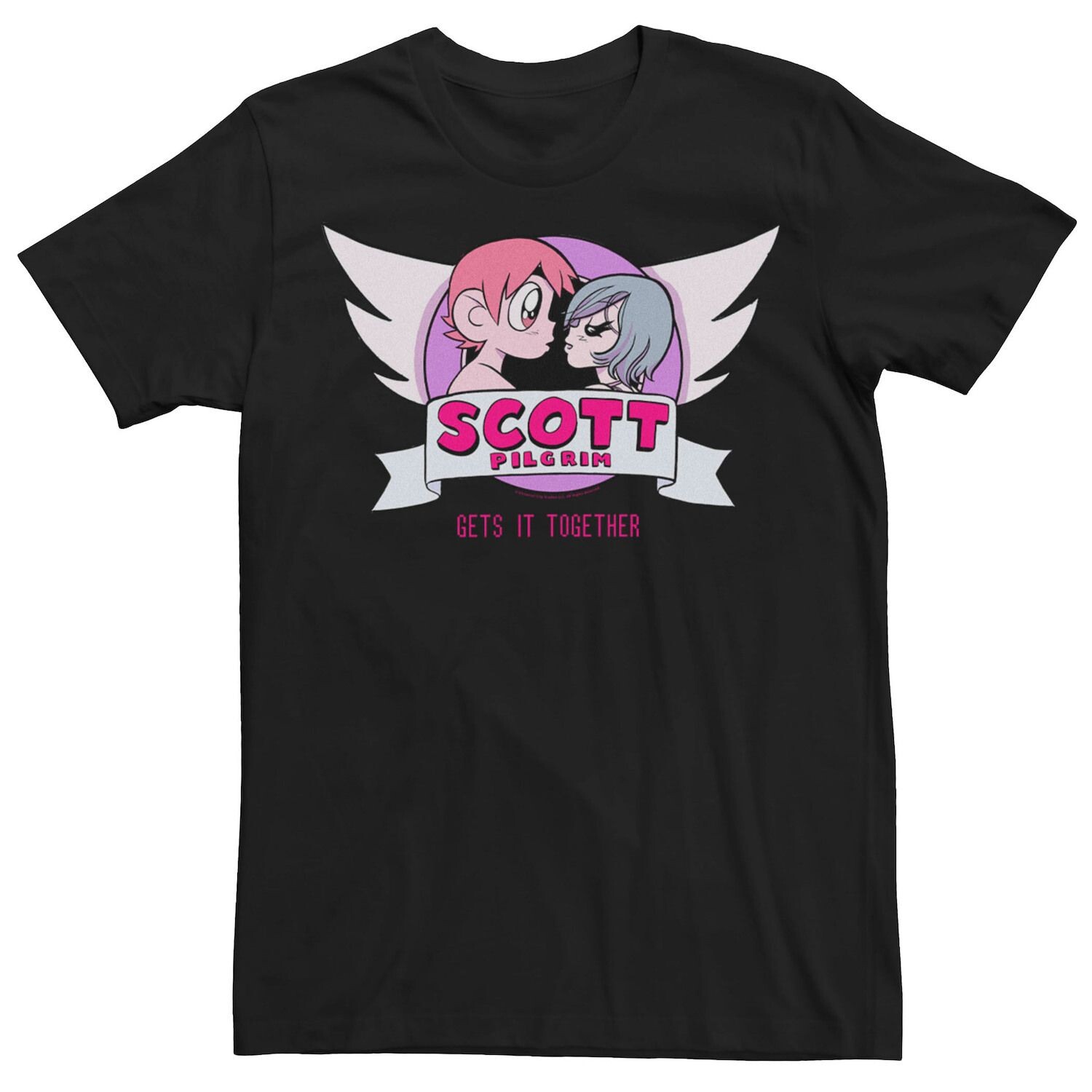 

Мужская футболка Scott Pilgrim vs. the World Gets It Together Licensed Character