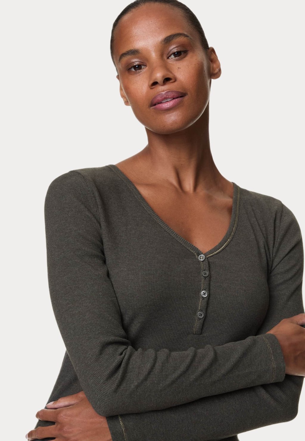 

Пижама HENLEY FLATPACK SET Marks & Spencer, серый