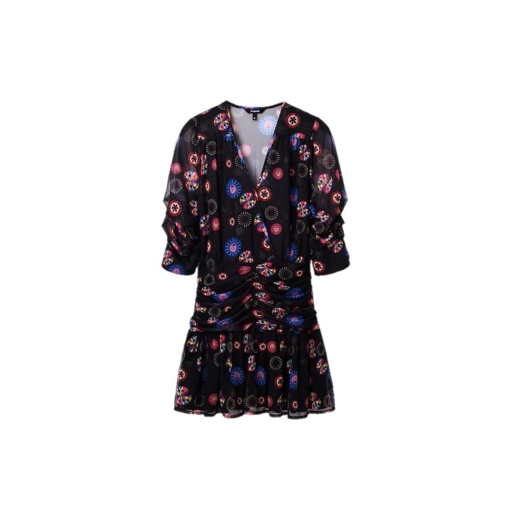 

Черное платье из полиэстера Desigual