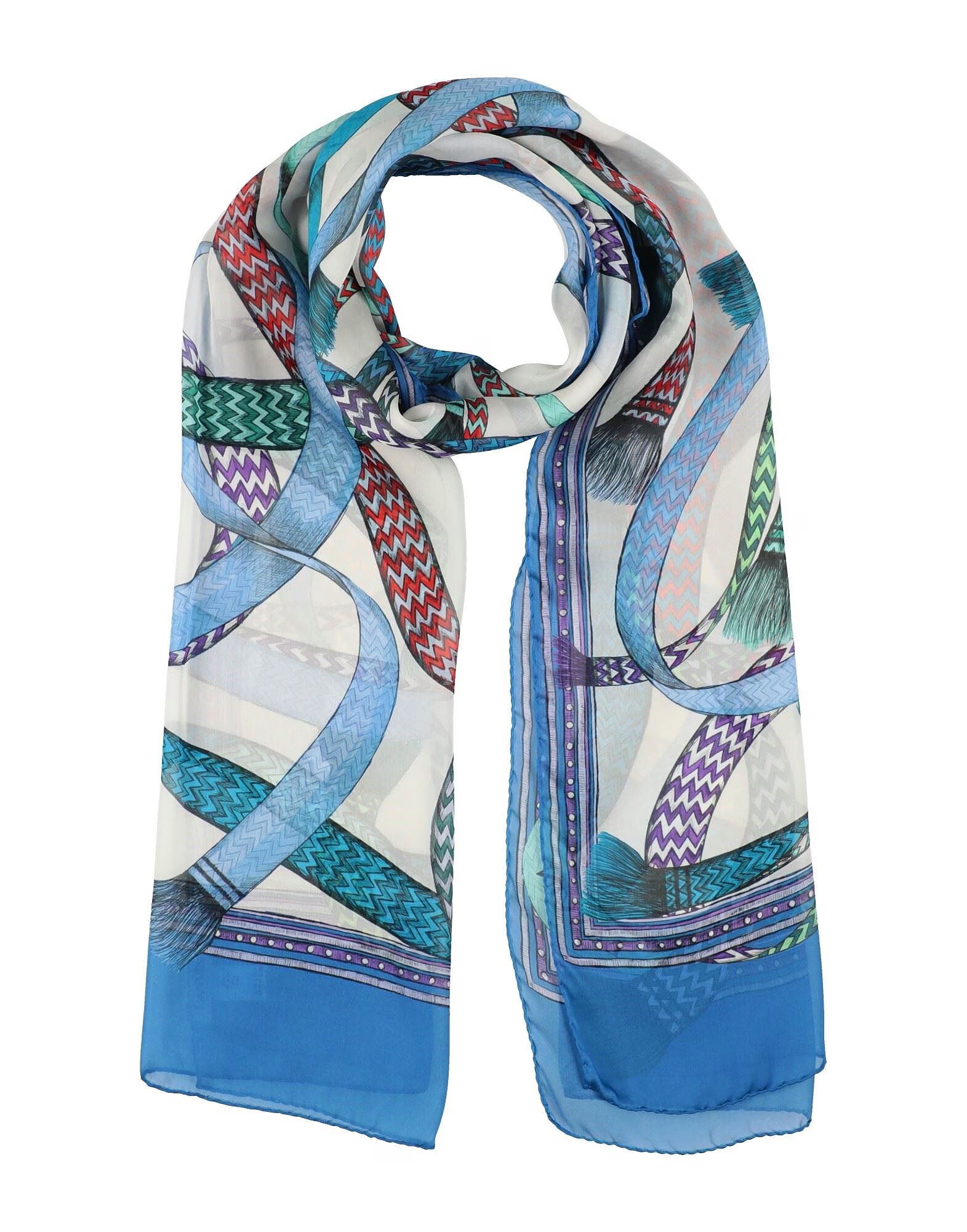 

Шарф Lanvin, лазурный