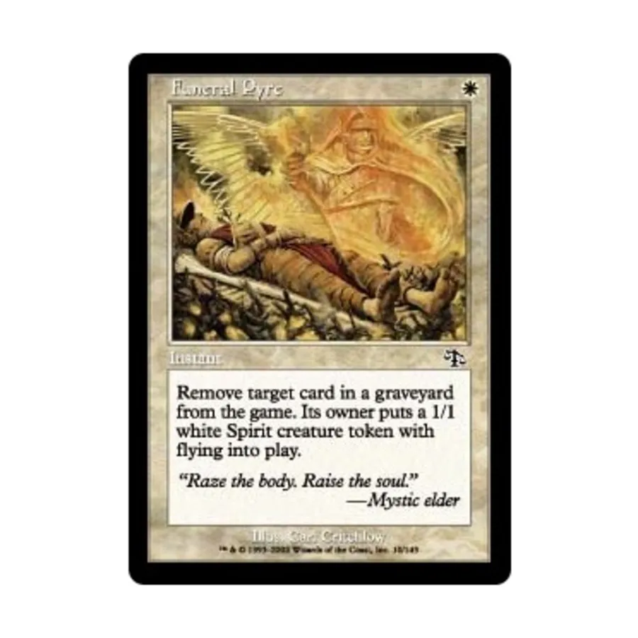 

CCG Погребальный костер (клавиша C), MTG - Judgment