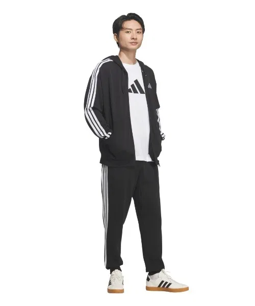 Толстовка Adidas M ESS+ 3S Sweat FZ — фото 4