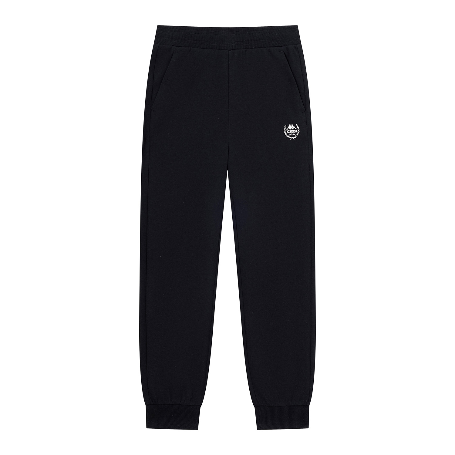 

1916 Series Летние Трикотажные Спортивные Штаны Женские Black Kappa, Black-990 A